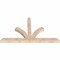 Ekena Millwork Richland Smooth Timber Gable Bracket, Douglas Fir, 60"W x 35"H x 3 1/2"D x 3 1/2"F, 14/12 Pitch GBW060X35X0404RIC00SDF - alternate 3